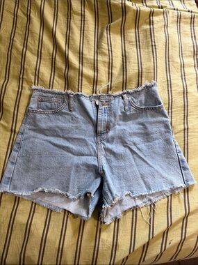 BDG Raw Hem Denim Shorts
